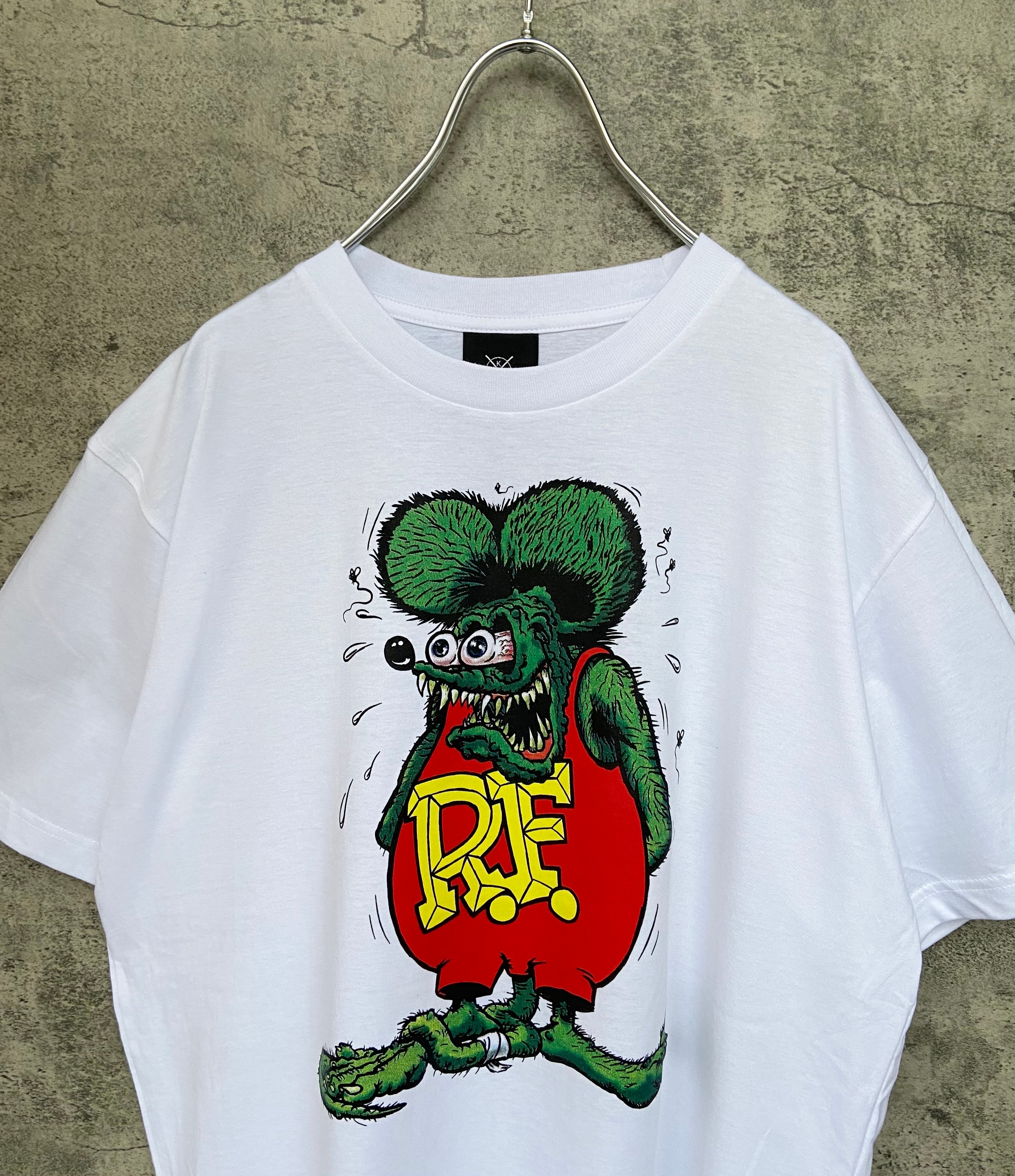 新品 Rat Fink/ラットフィンク R.F Tシャツ USA アメコミ
