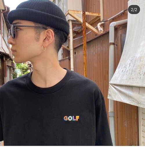 GOLF WANG ロゴTEE 黒　新品・未使用