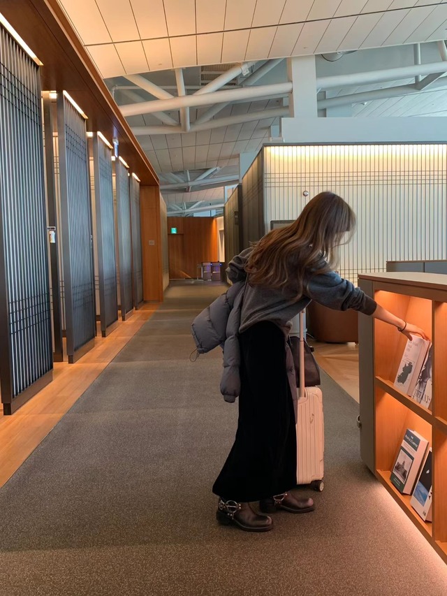 (即納) ounce / Velvet string maxi skirt