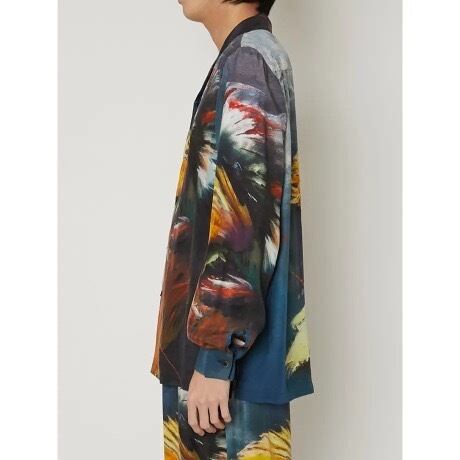TAAKK OIL PAINTING SHIRTS (BLACK) TA23AW-SH029 | IAAAM ONLINE STORE