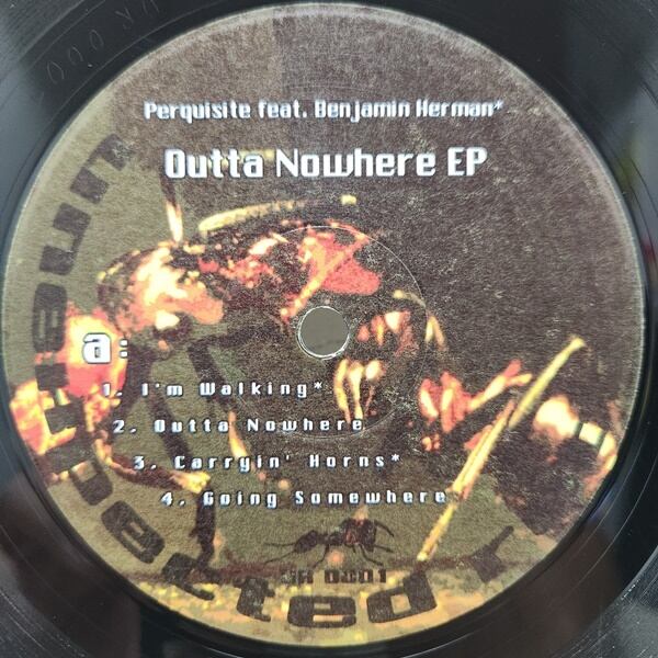 Perquisite / Outta Nowhere EP [UR001] - 画像1