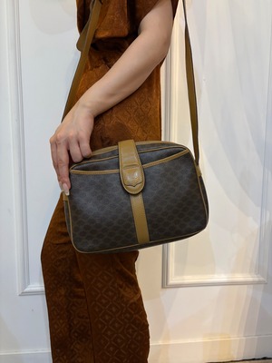 CELINE / Macadam Shoulder Bag (O)