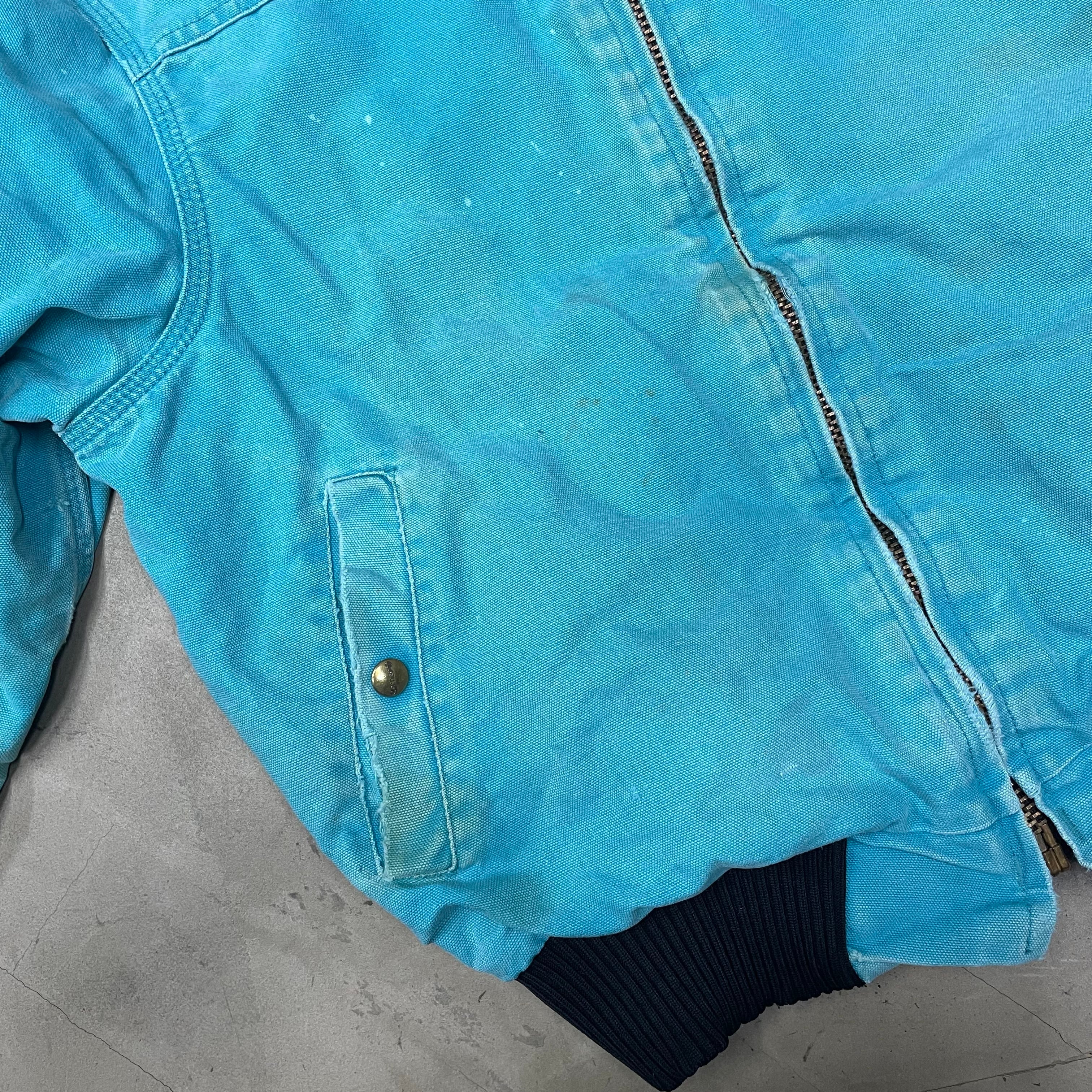 80s 90s carhartt サンタフェジャケット USA カーハート ターコイズ