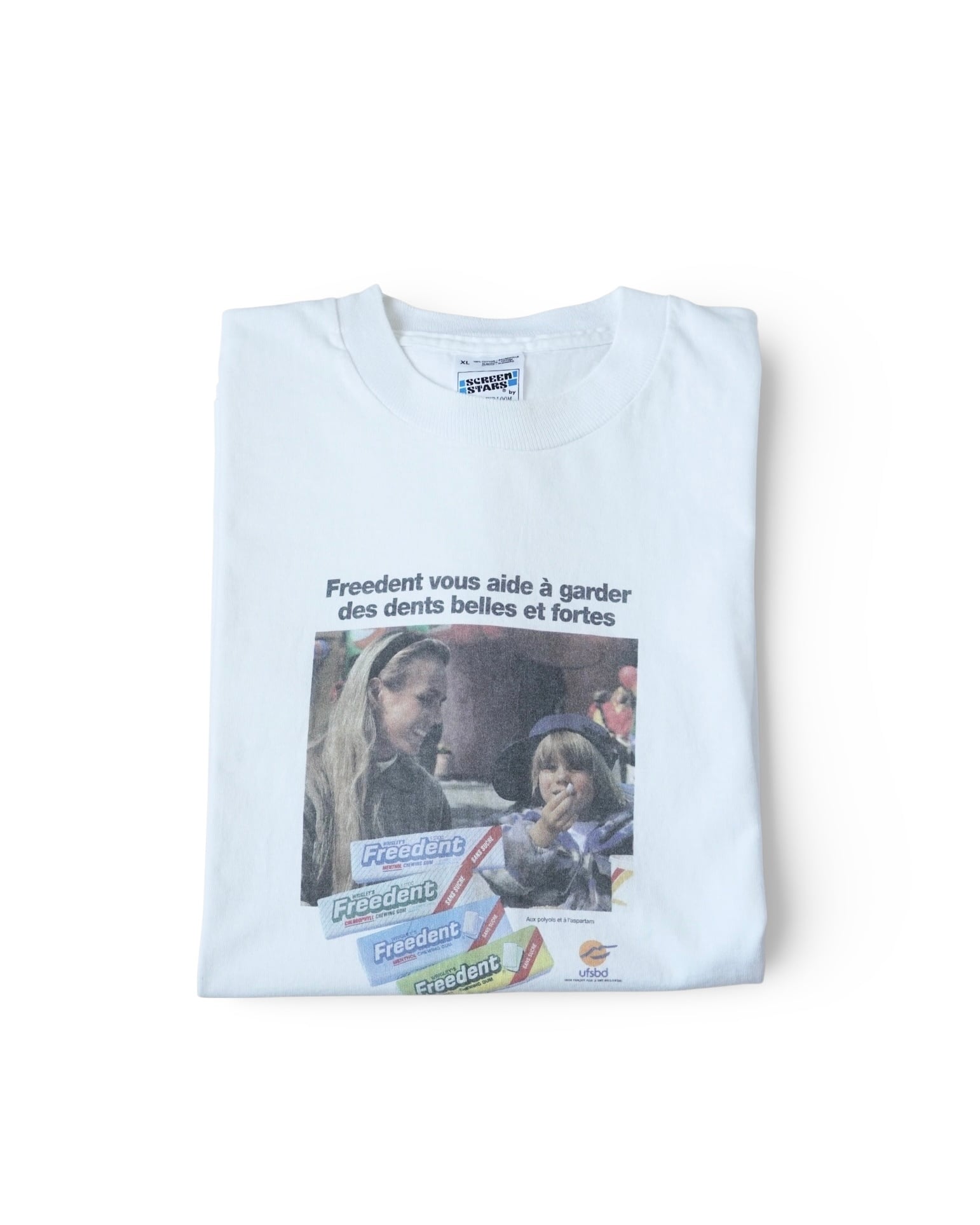 Freedent promo T-shirt