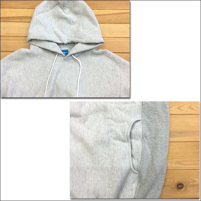 Good On グッドオン HEAVY PULLOVER HOOD SWEAT H-GRAY へザーグレー ヘビープルオーバーフードスウェット  パーカー COTTONUSA GOBW1913