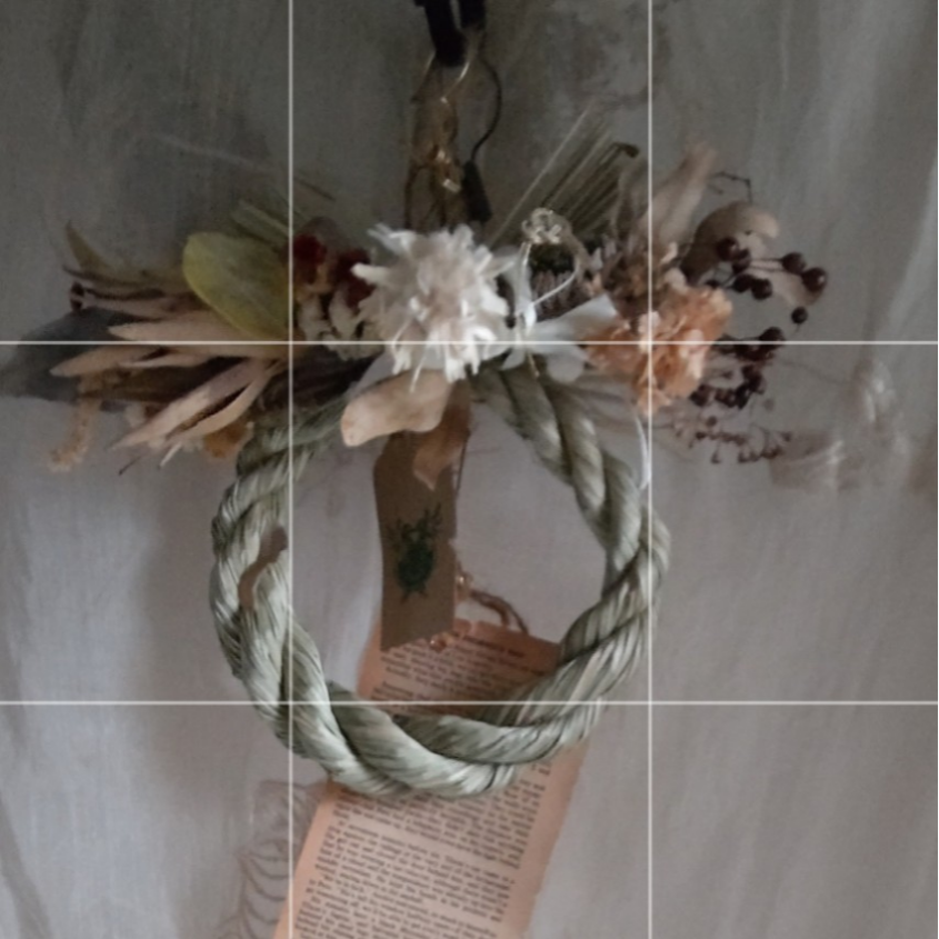 お正月飾り(2way仕様 しめ縄) 2022 (type b)