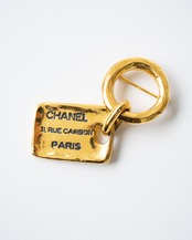 〈CHANEL〉31 RVE CAMBON brooch 1970s