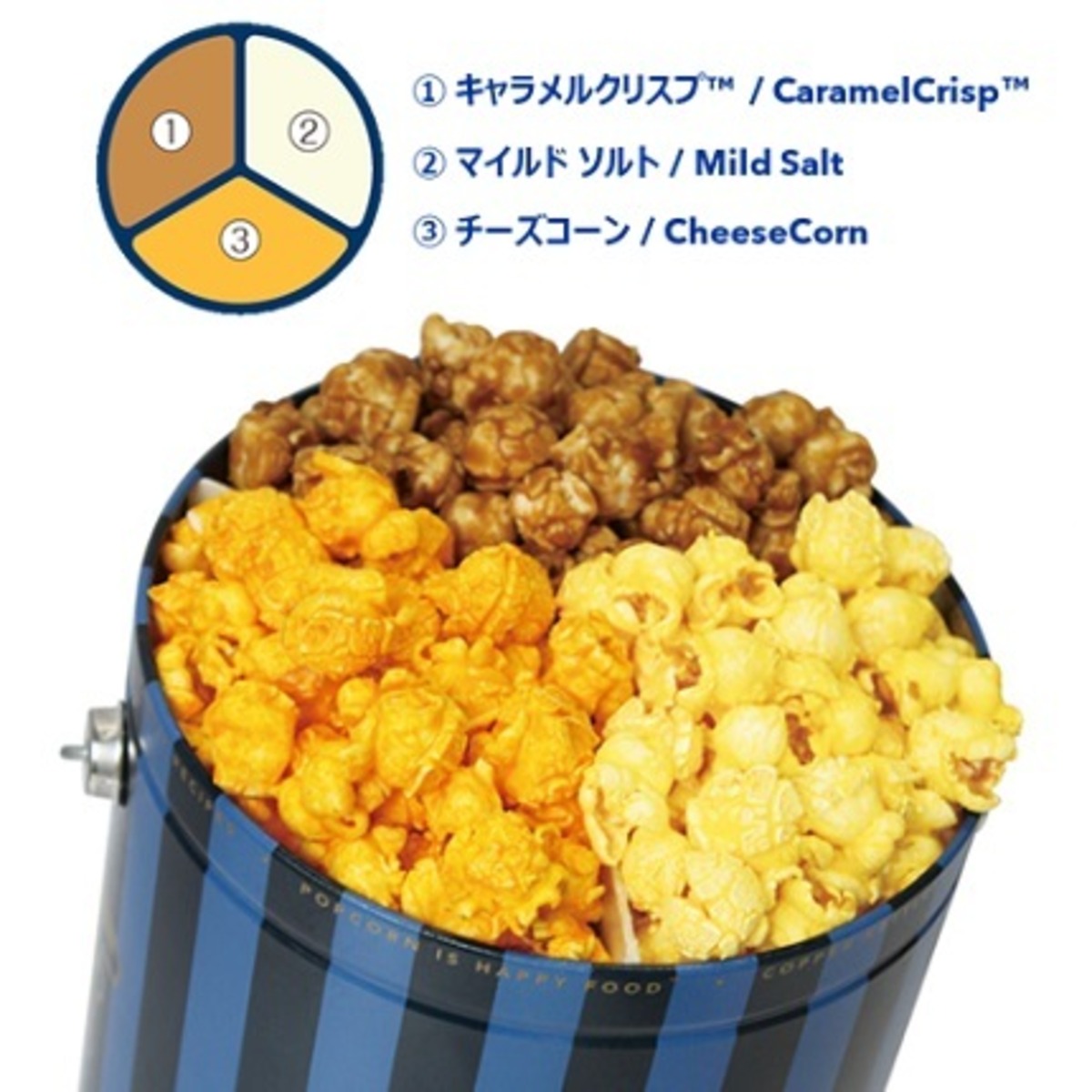 シグネチャー アソート【1ガロン缶】 | Garrett Popcorn Shops公式 