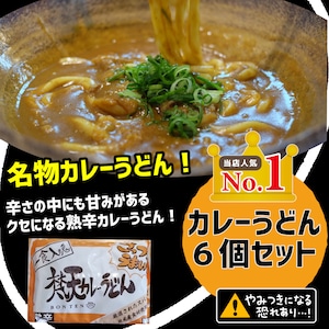 梵天カレーうどん6個セット　冷凍　保存食