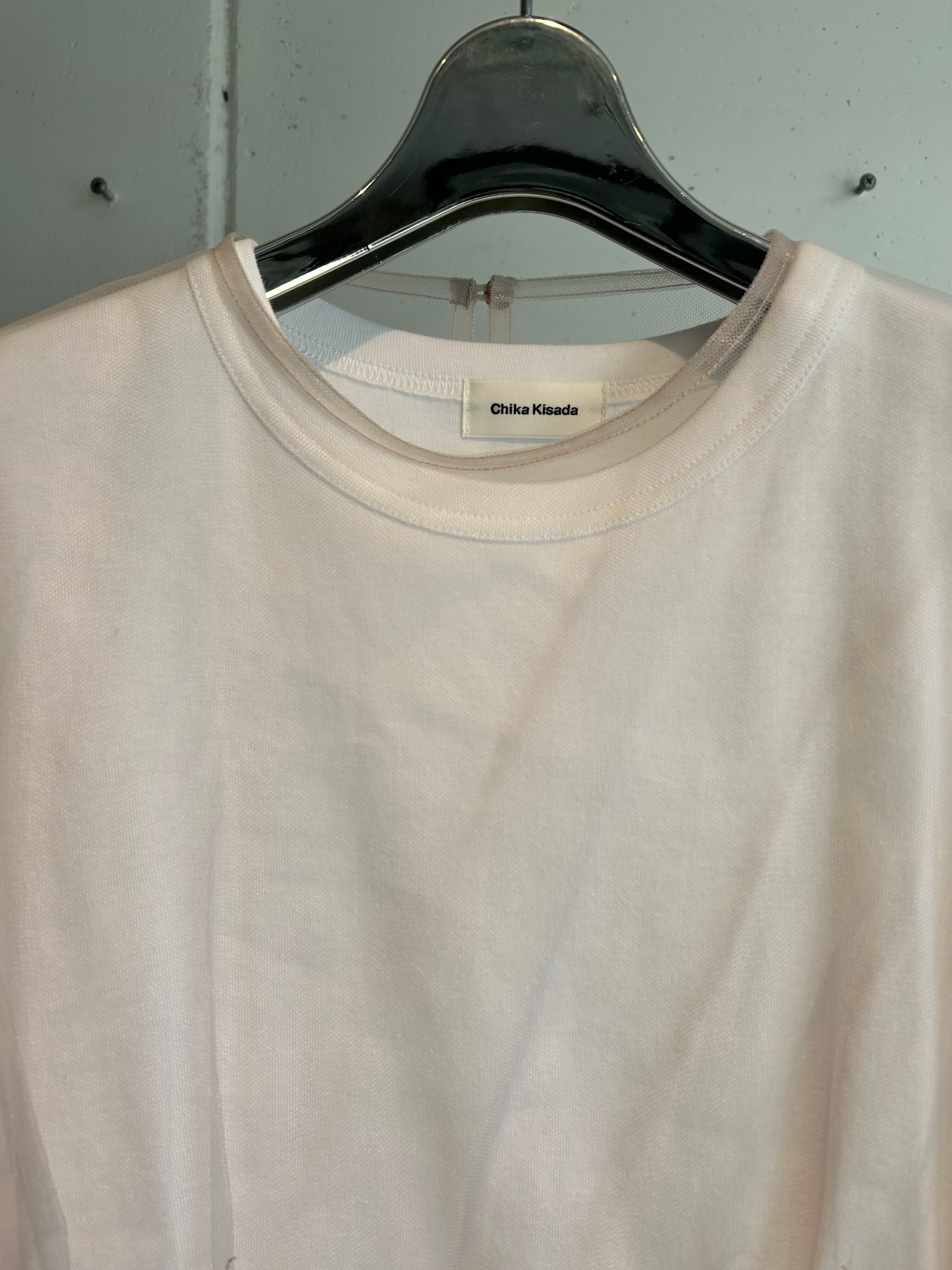CHIKAKISADA 2pset tulle balloonsleeve tops | AAR