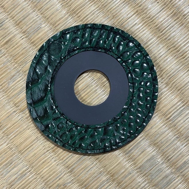 新作 クロコダイル風鍔止め | ひかり武道具 高品質剣道防具・竹刀・通販