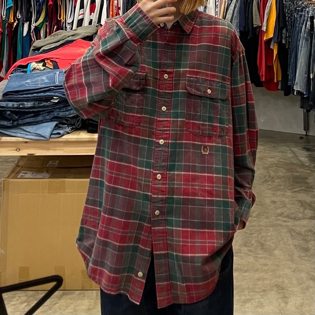 【TOMMY HILFIGER/トミーヒルフィガー】長袖シャツ