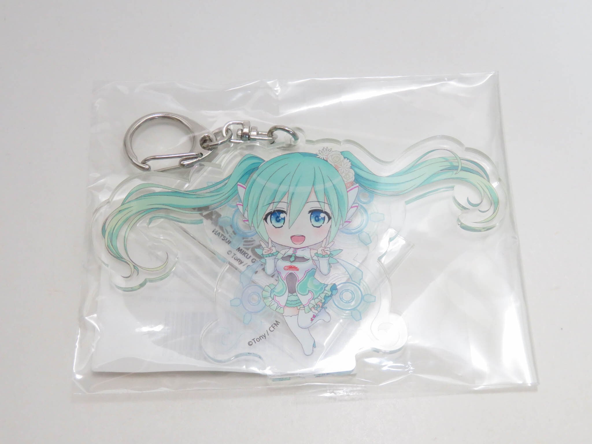 【777】 レーシングミク 2017 Ver. アクリルキーホルダー(特典) ねんどろいど