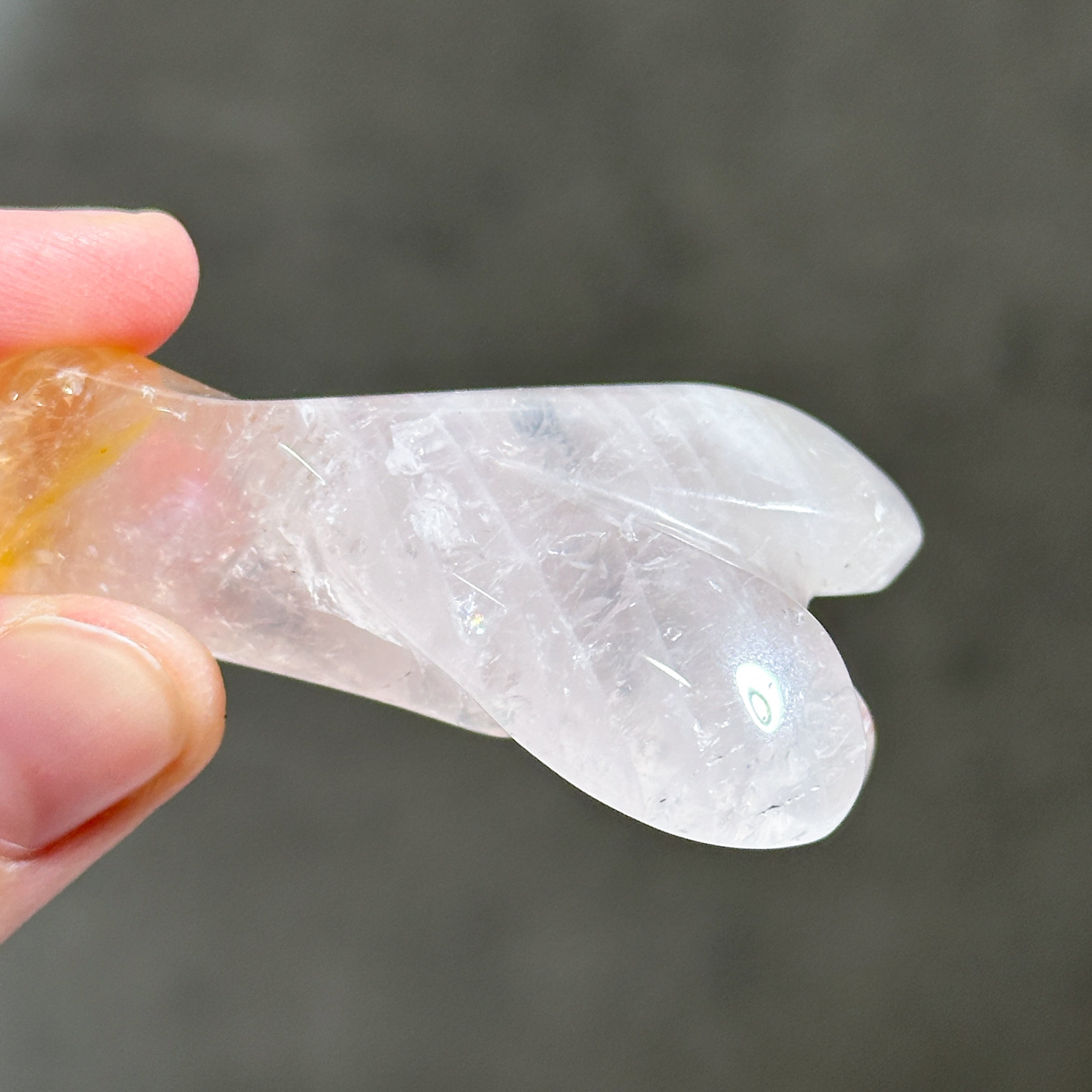 ゴールデンヒーラー×ローズクォーツ ミディアムエンジェル 21◇ Golden