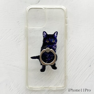 GALAXY CAT 猫型スマホリング バンカーリング