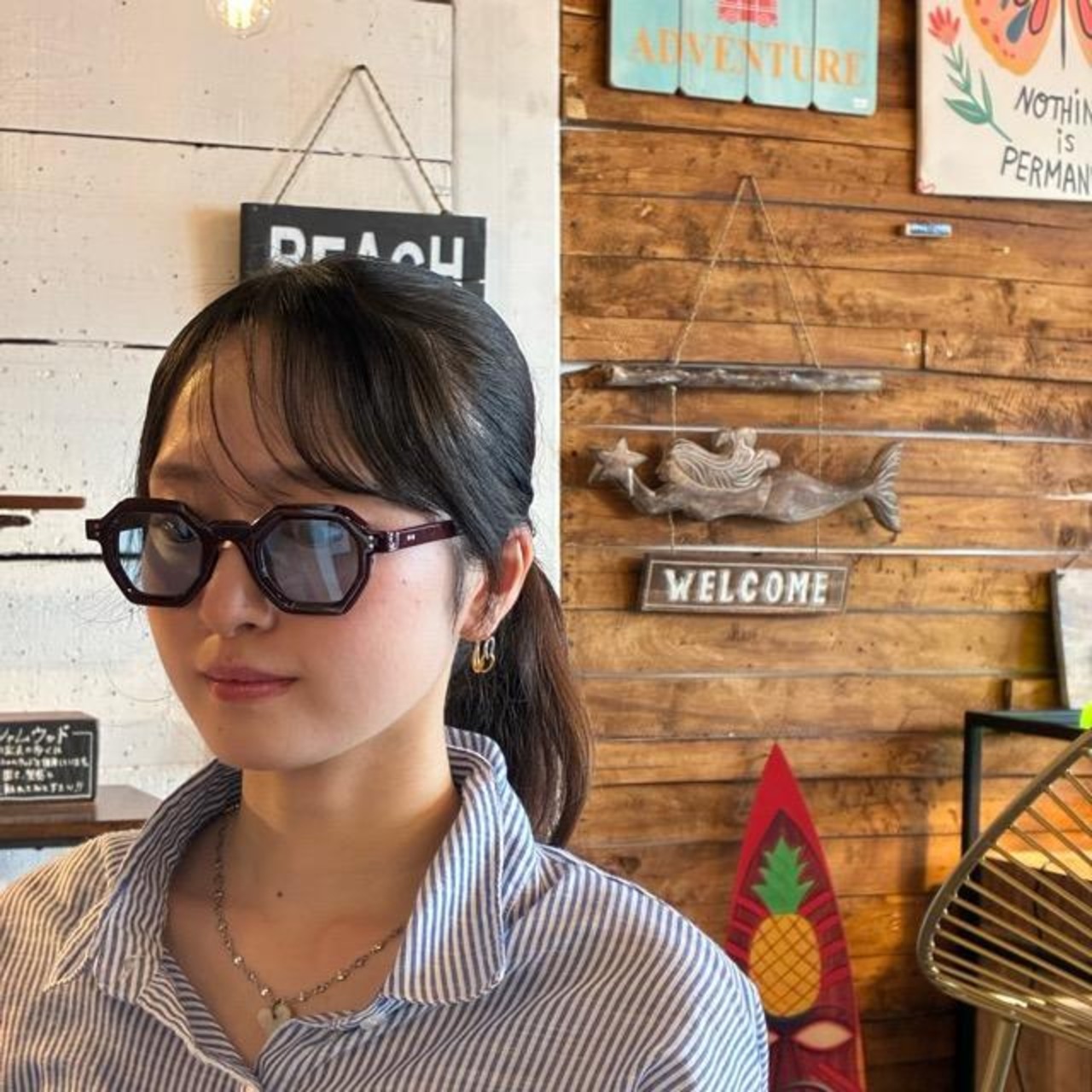 TOPANGA Accessory Octagonal Sunglasses 7 types