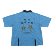 深夜未明：深夜未明ボウルシャツ (BLUE) | 深夜未明