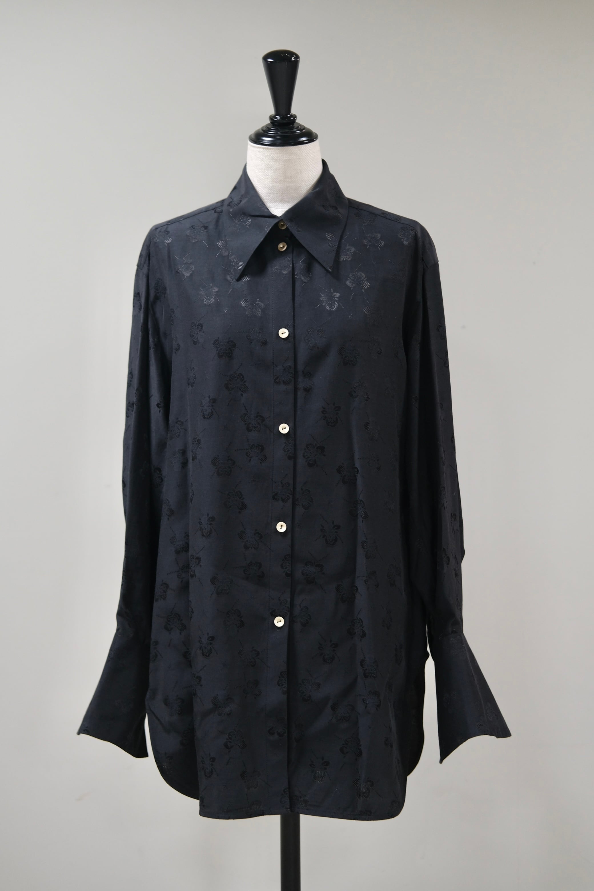 Tanaka Daisuke】sheer sleeve random rib cardigan - lavender - | loop