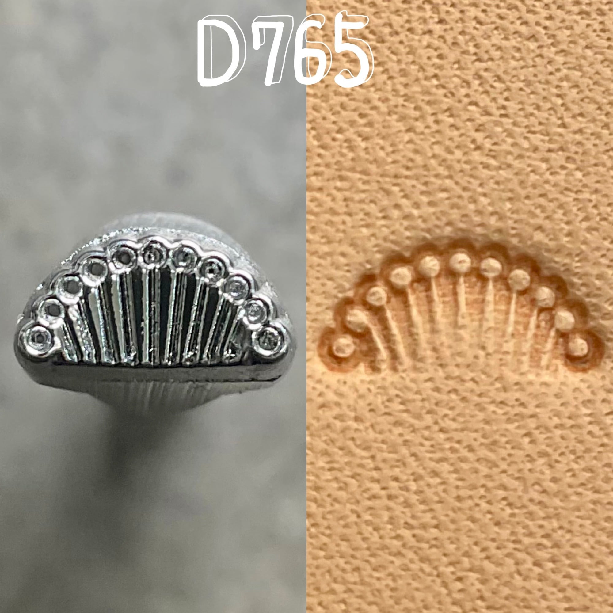 オーダースタンプ&おまとめ￼ D765 (ボーダースタンプ) | okafactory 岡製作所