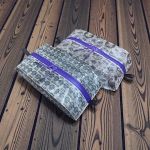 DCF 総柄スクエアポーチ ラージ ／ ダイニーマ生地