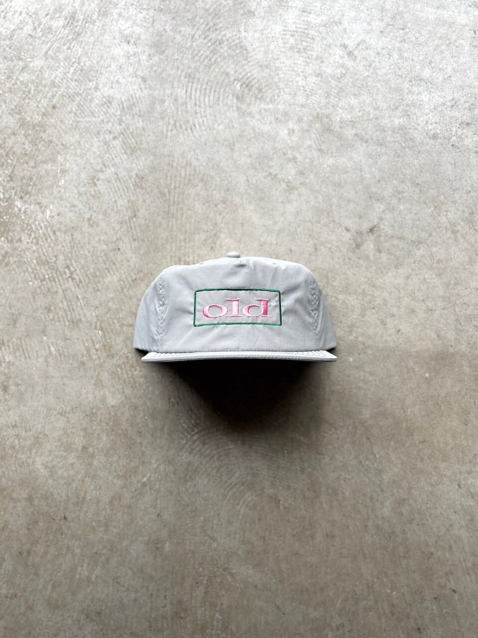 OLD ROOKIE ORIGINAL 5PANEL NYLON CAP “old®︎”
