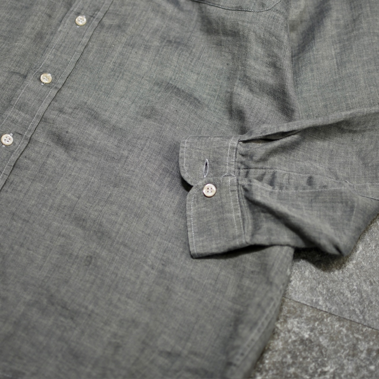 GALLAGHERS Irish linen shirt greige