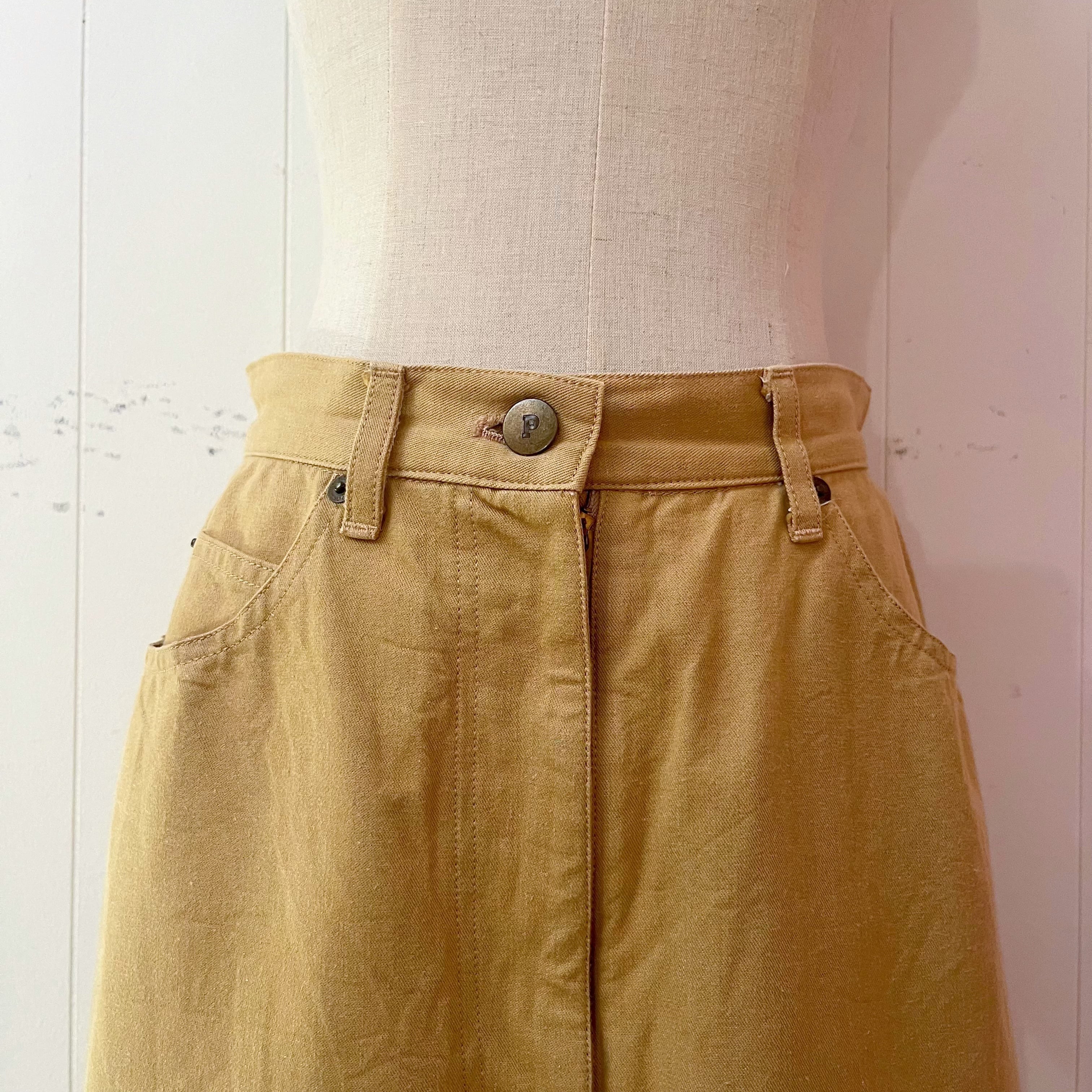 PINKHOUSE / wheel wappen long skirt