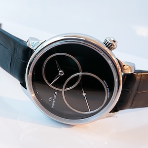 【JAQUET DROZ ジャケ・ドロー】GRANDE SECONDE OFF-CENTERED 39mm ONYX　グラン・セコンド オフセンター オニキス／国内正規品 腕時計