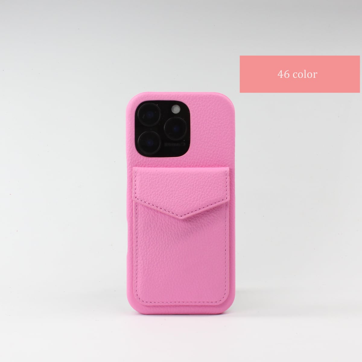 シボ型押し】カード1枚 縦入れケース | leschériet