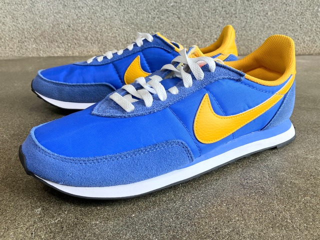 NIKE WAFFLE TRAINER 2 (MEDIUM BLUE/UNIVERSITY GOLD)