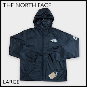 【THE NORTH FACE】新品 未使用 タグ付き オプティカル サイクロン ジャケット US限定 ワンポイント バックプリント グラフィックロゴ  ビッグロゴ 袖プリント L アウトドア ノースフェイス WINDWALL  撥水 防風