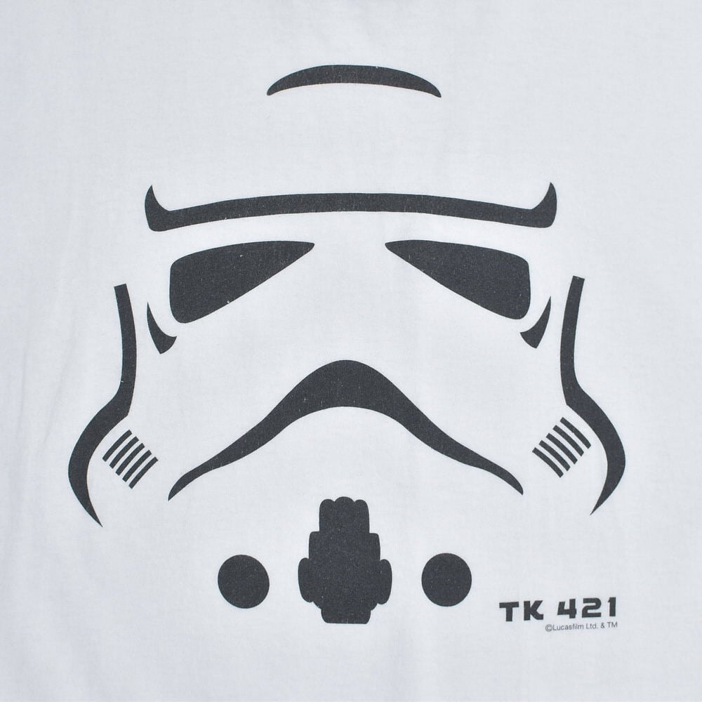 00s STAR WARS スターウォーズ ストームトルーパー プリント リンガーT