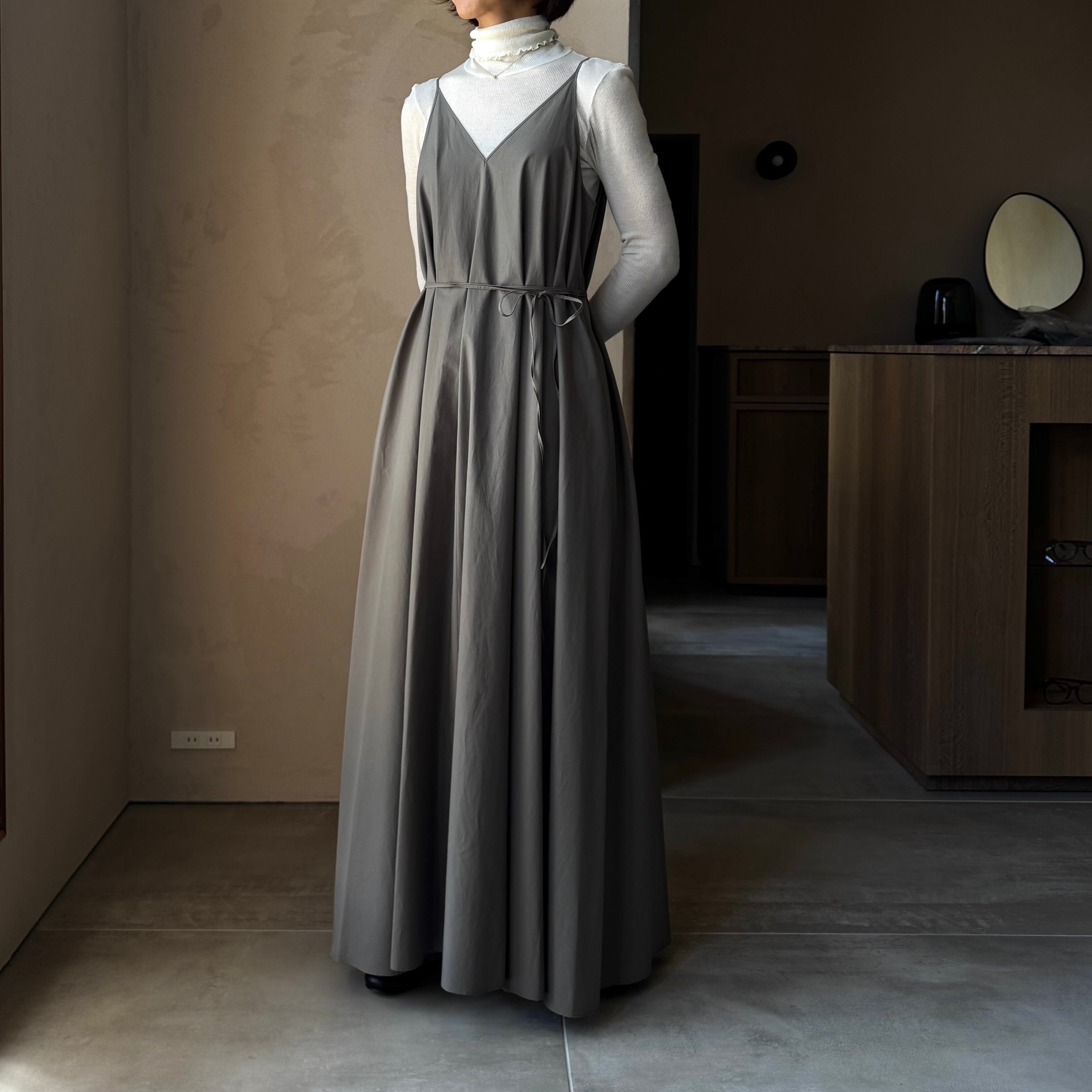 POSTELEGANT ｜High Count Cotton Cami Dress | HJ GALLERY