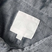 リネン混 THE NORTH FACE ノースフェイス ポケット 半袖 シャツ M/グレー系 メンズ