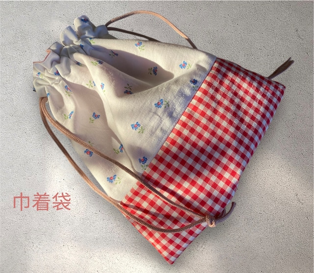 巾着袋　コップ袋