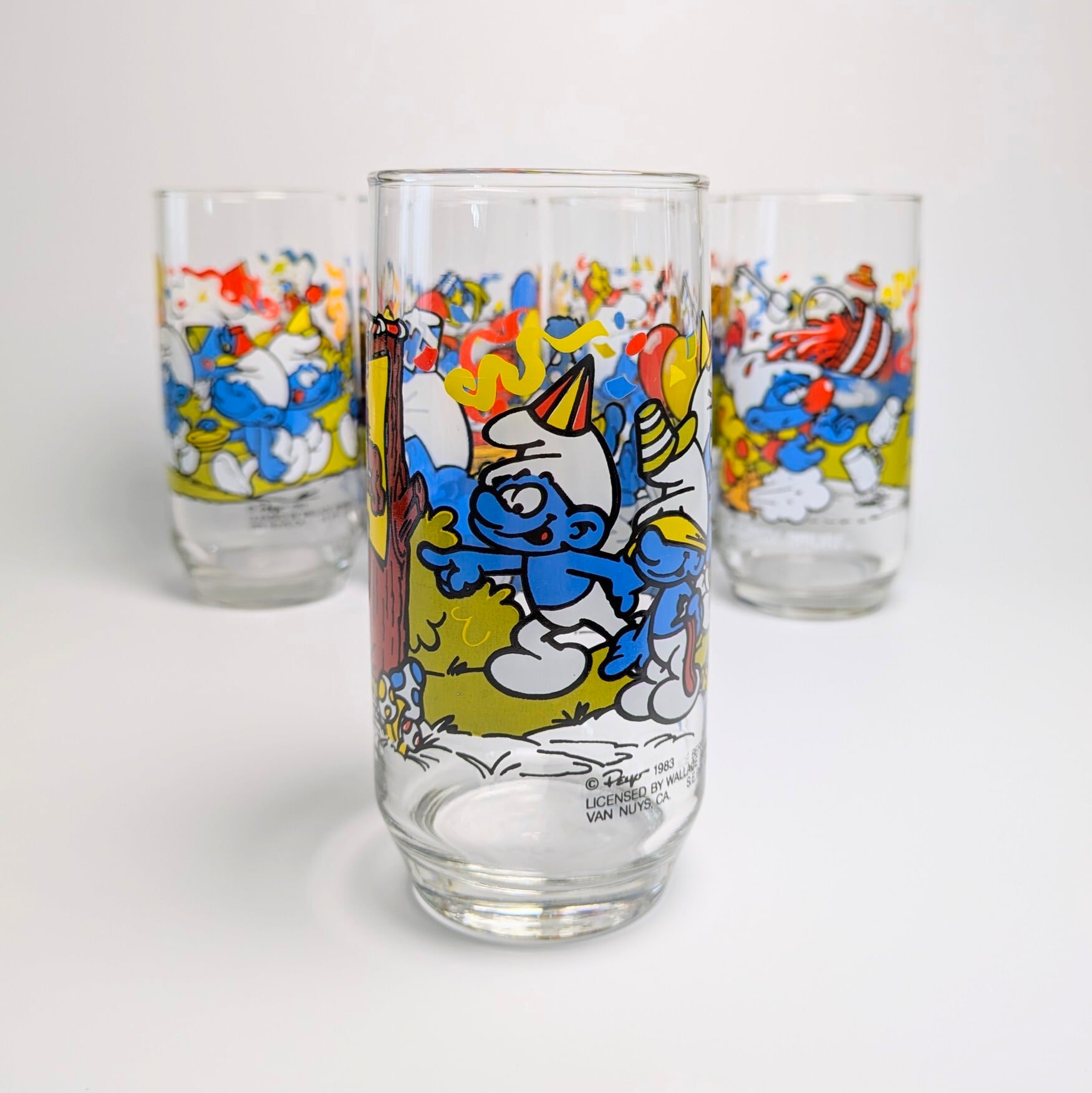 ☆ VINTAGE 1983☆【 SMURF / スマーフ 】 Hardee's / ハーディーズ