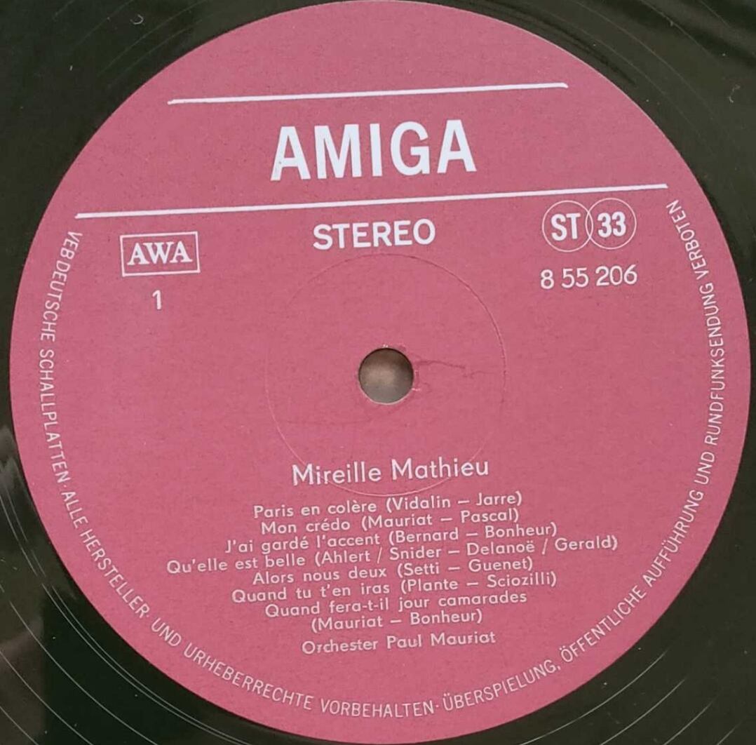LP # Mireille Mathieu「S.T.」ミレイユマチュー レコード