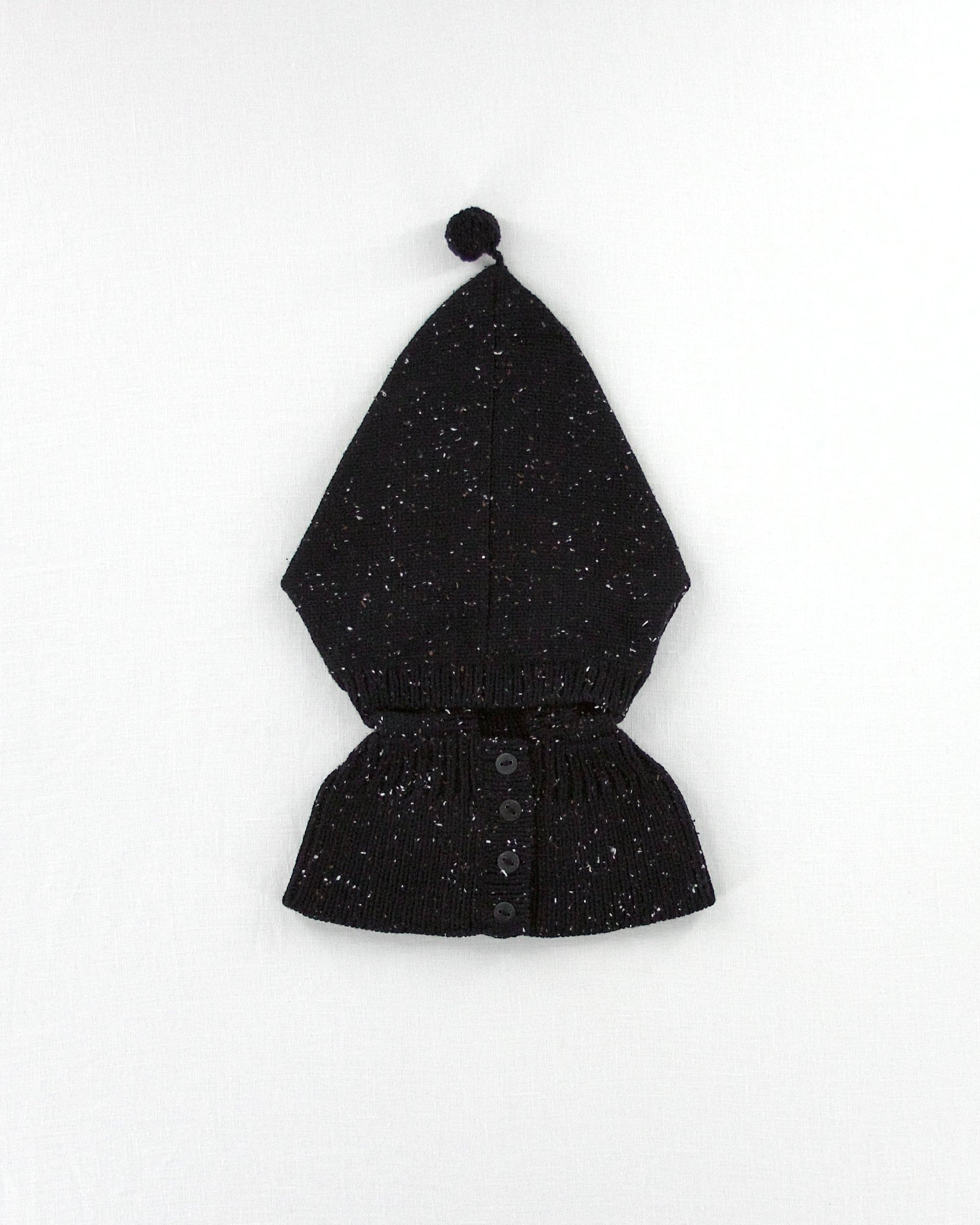 【即納】iver and isla / balaclava / noir tweed / Mサイズ