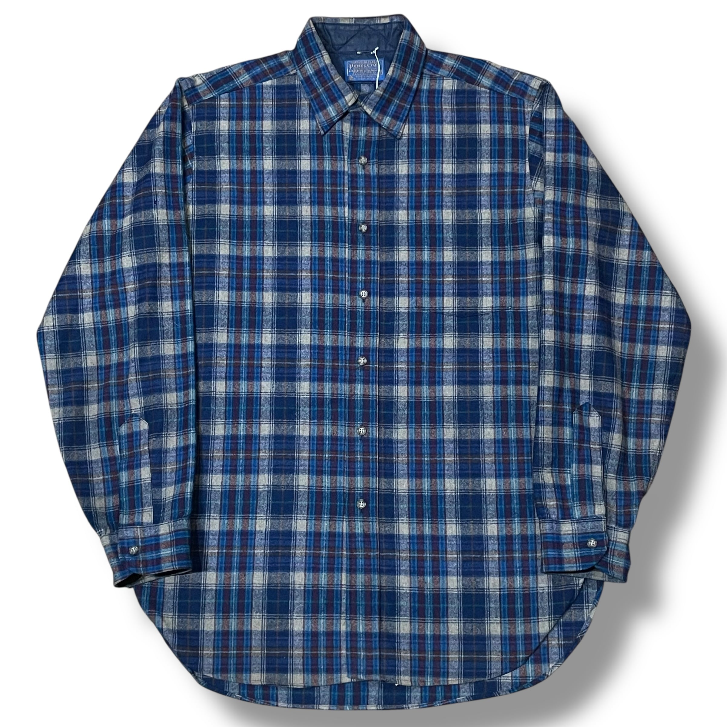 M】【80年代】【USA製】PENDLETON ペンドルトン フランネルシャツ