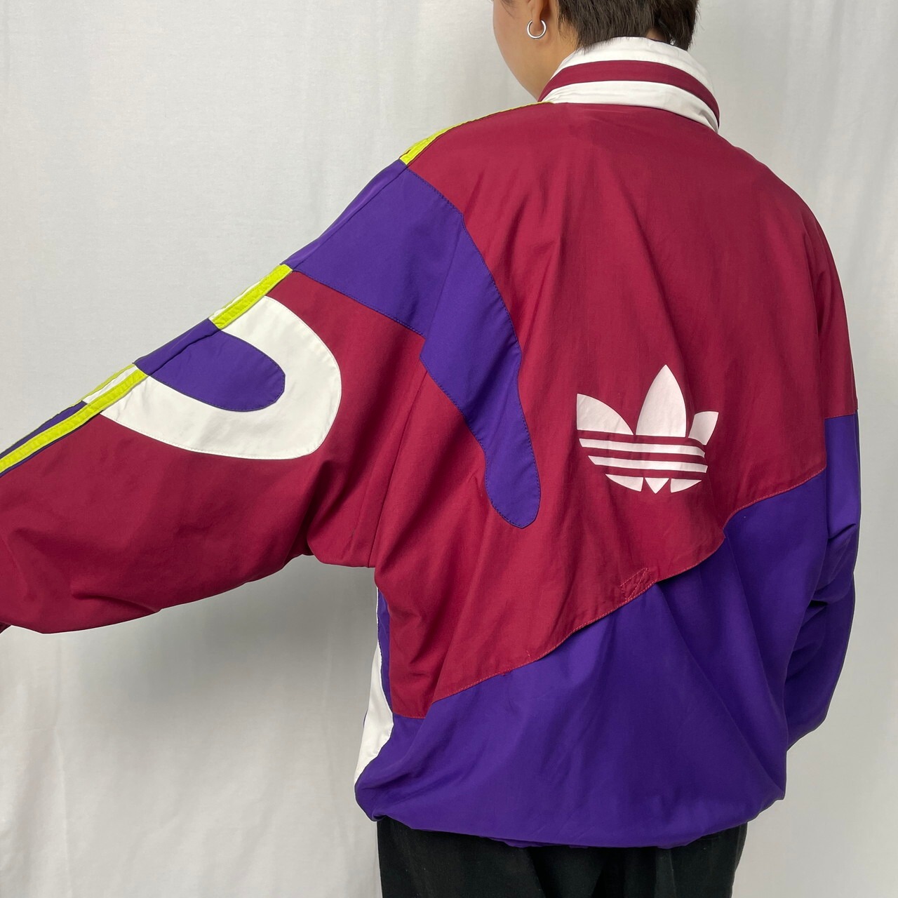 80年代 フランス製 adidas アディダス クレイジーパターン 