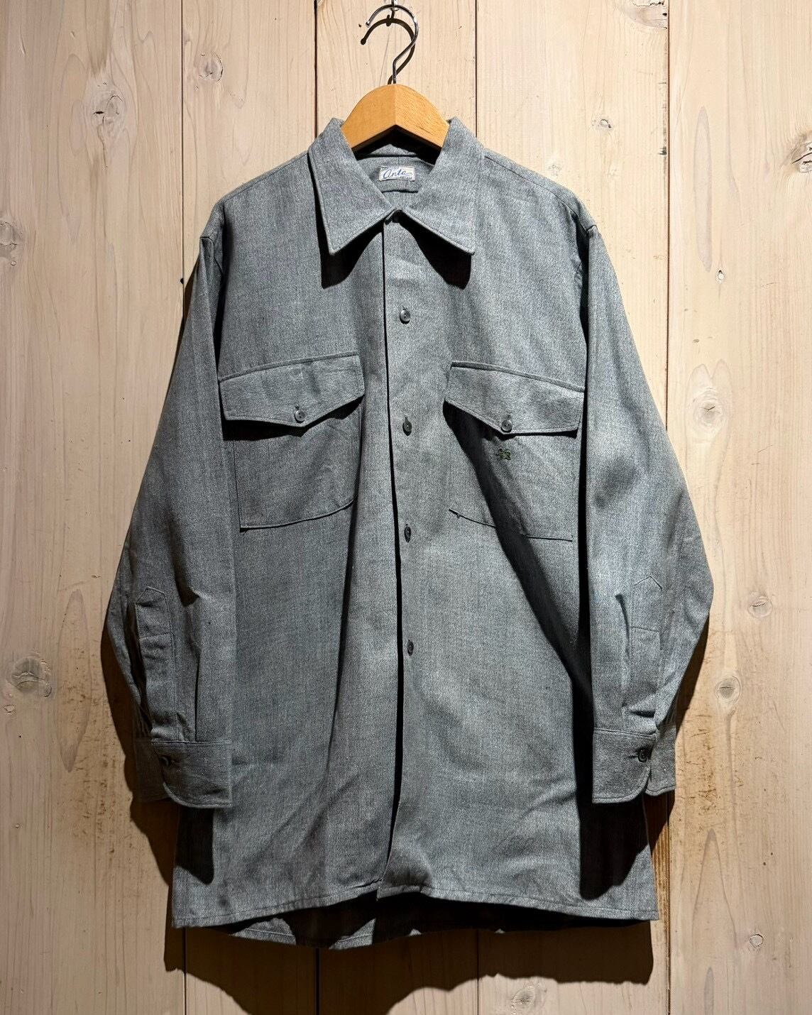a.k.a.C.a.k.a vintage】40's〜50's Euro Vintage Chambray Shirt