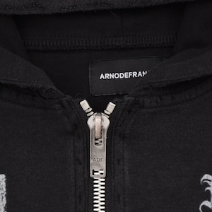 【ARNODEFRANCE】ZIP HOODIE 'MORE POISON DARLING'