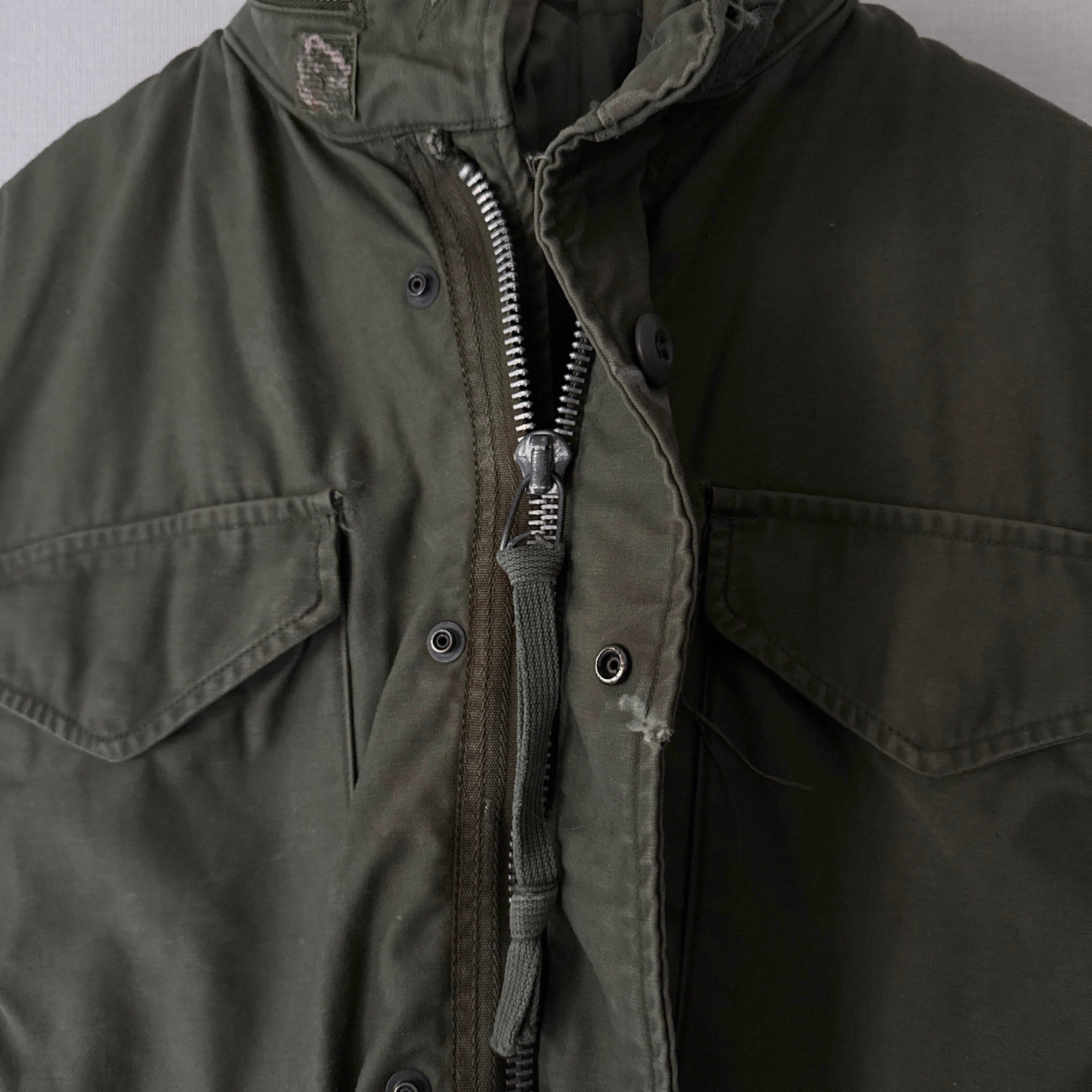 U.S. ARMY 2nd M-65 フィールドジャケット S-R相当 60's~70's U.S.ARMY M-65 Field Jacket 2nd ミリタリー フィールド