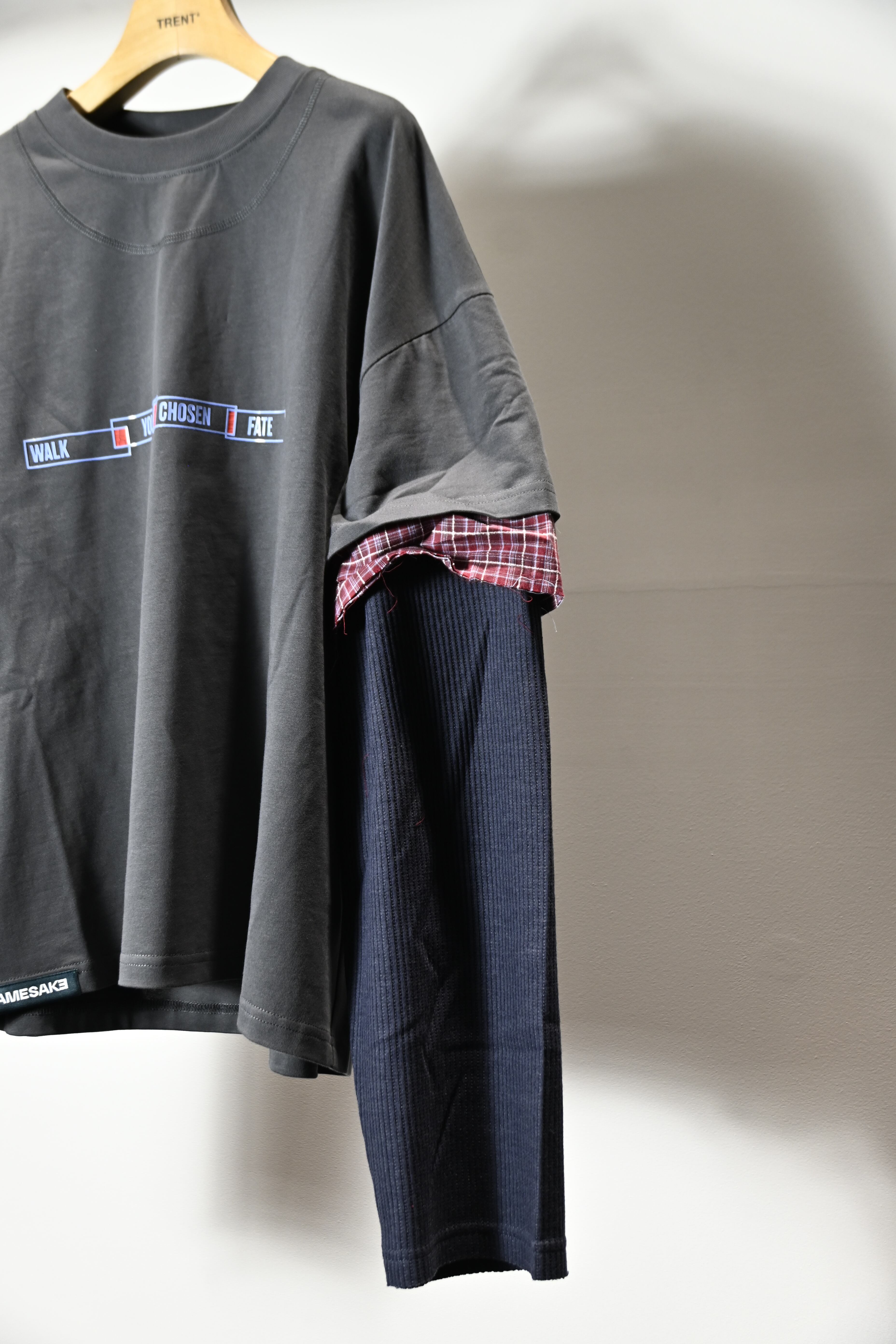 25AW】NAMESAKE(ネームセイク) / CHUCK 3LAYERED TEE