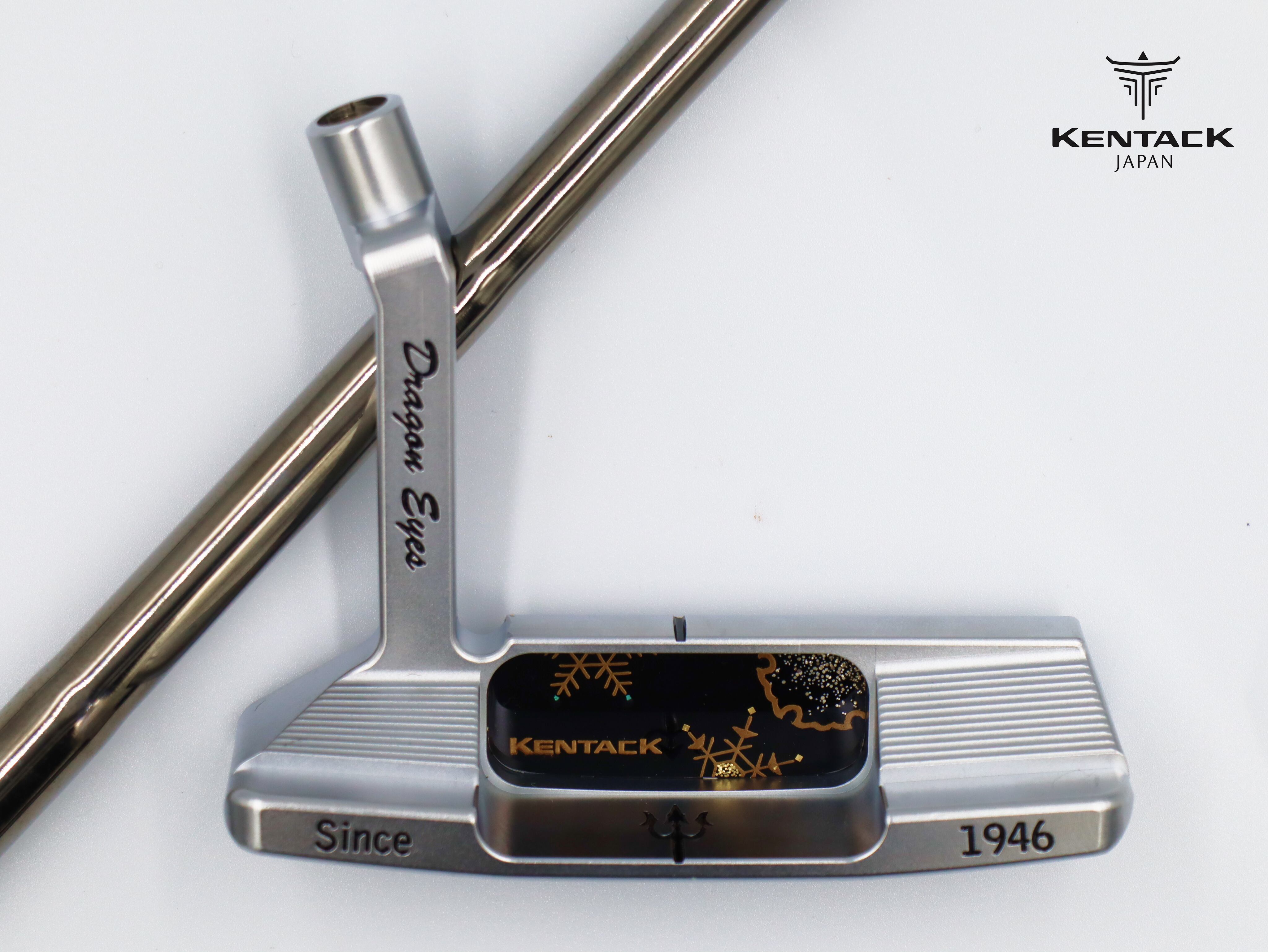 #152 Dragon Eyes 蒔絵24Kシルバーパター(花)スチールシャフト