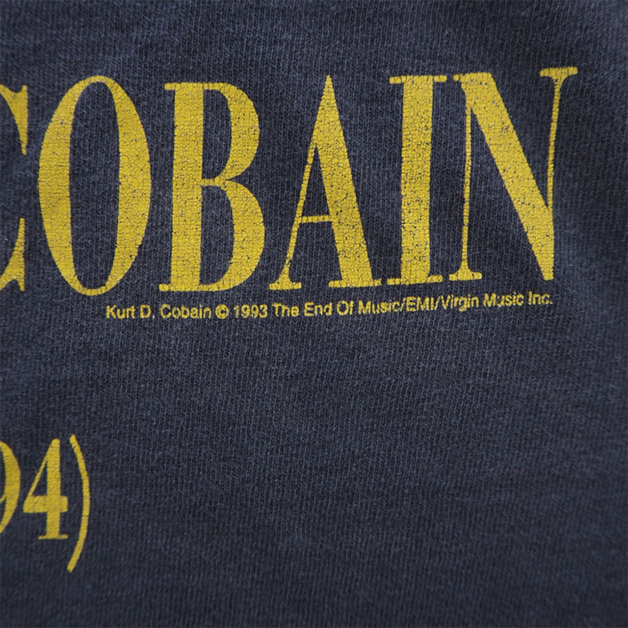 90s Kurt Cobain "MTV Unplugged" tee