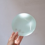 ブルーグリーンのお皿