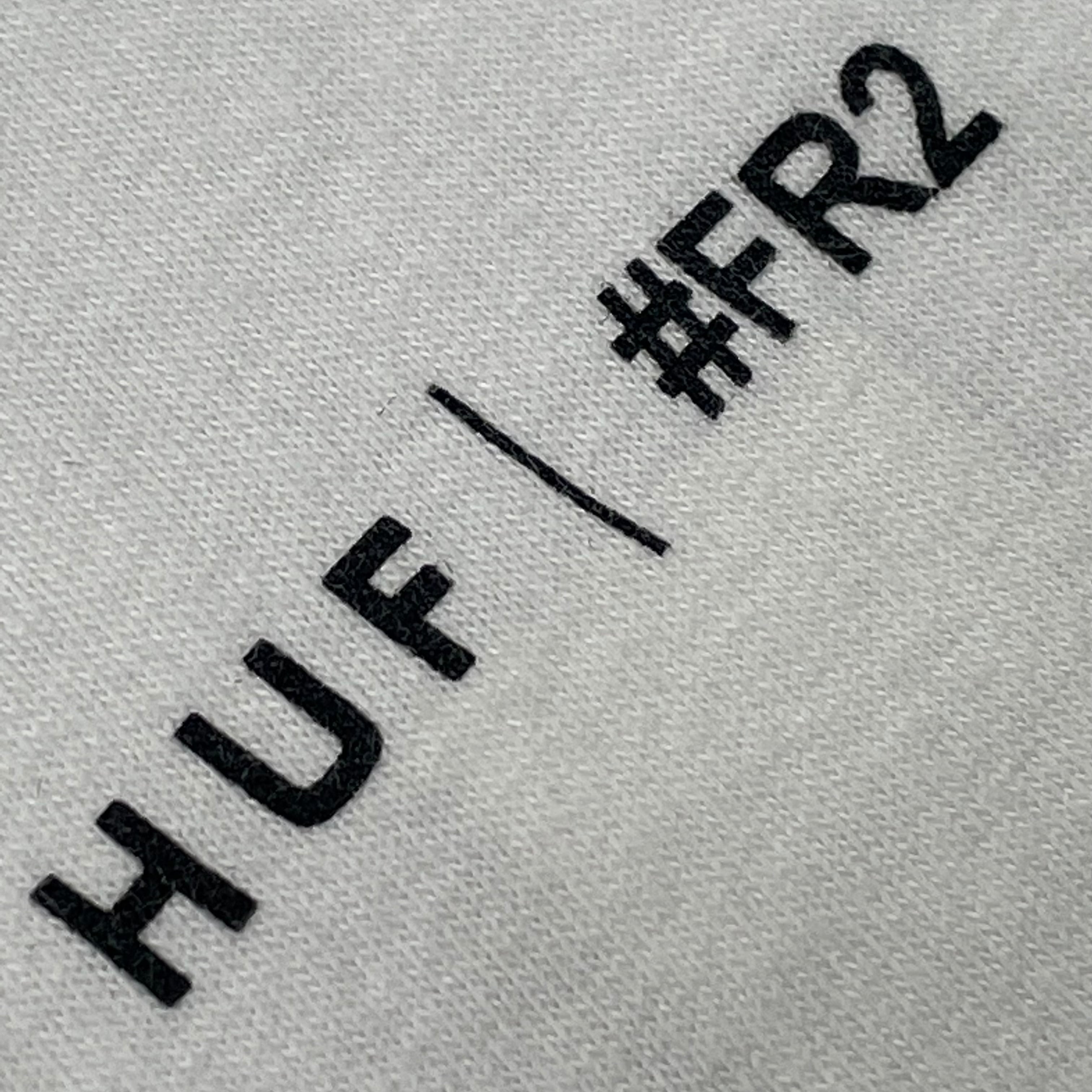 【Sサイズ新品未使用】FR2 x HUF Hoodie BLACK HUFR2