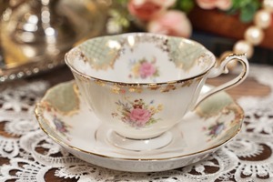 A【Royal Albert】ロイヤルアルバート ジョセフィーヌ カップ&ソーサー