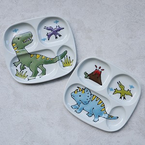 【アウトレット】波佐見焼 プレート (ティラノサウルス・トリケラトプス) 99-283